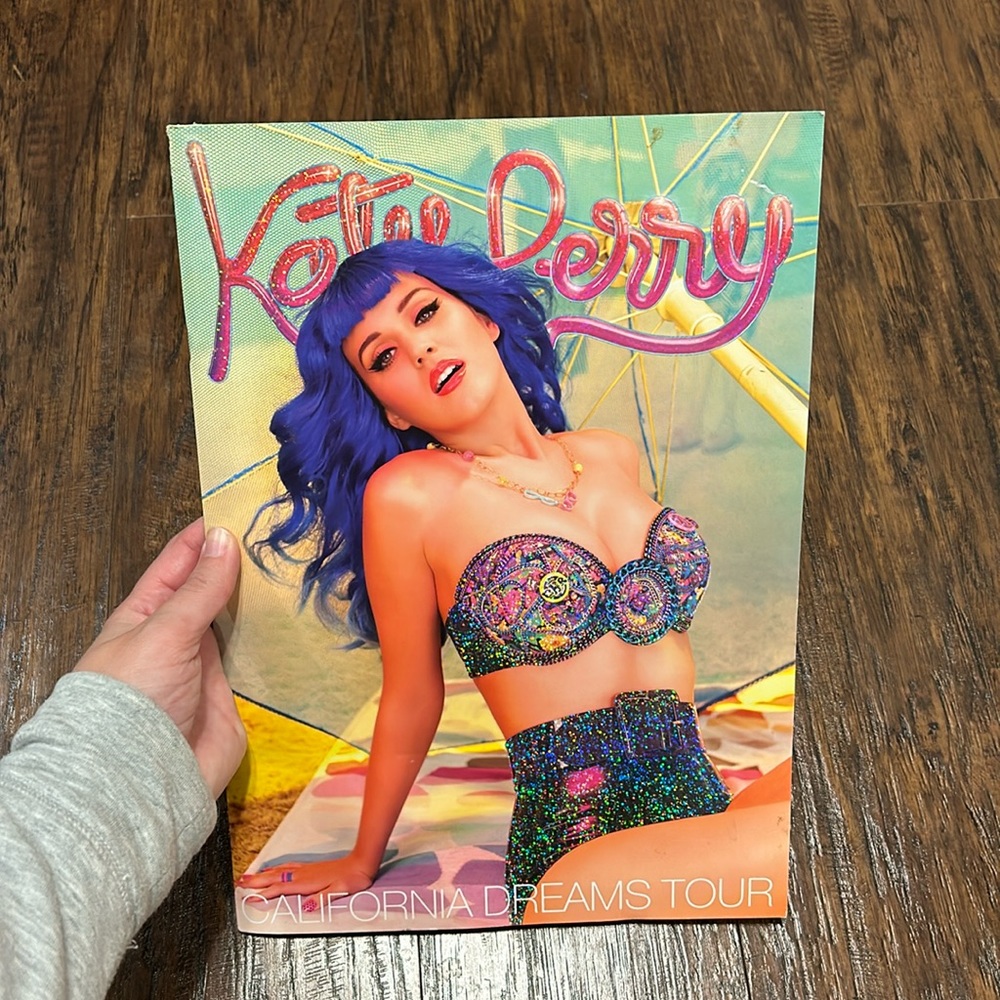 The California Dreams Tour Book Program - Katy Perry Rare 2010 - 2011